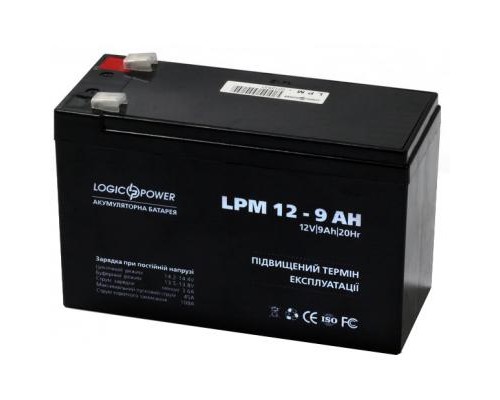 Батарея до ДБЖ LogicPower LPM 12В 9Ач (3866)