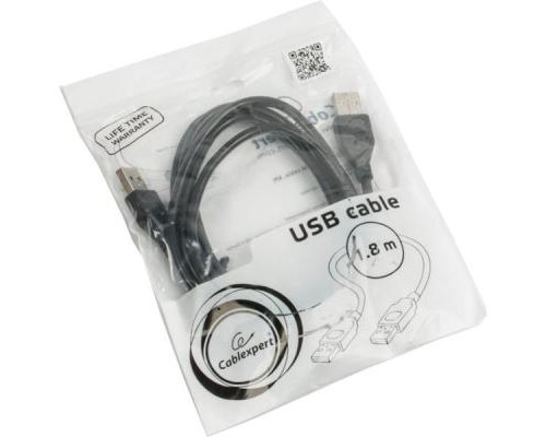 Дата кабель USB 2.0 AM to AM 1.8m Cablexpert (CCP-USB2-AMAM-6)
