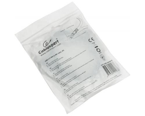 Дата кабель USB 2.0 AM to AM 1.8m Cablexpert (CCP-USB2-AMAM-6)