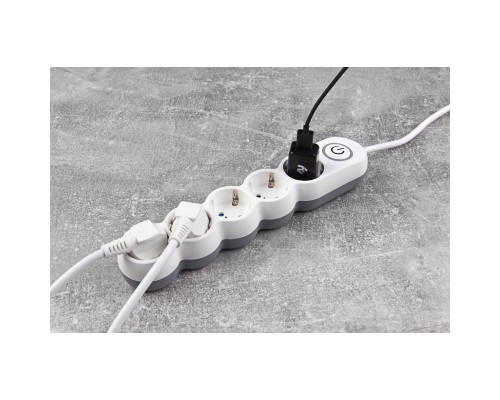 Мережевий фільтр живлення 2E 2E-U05VESM3W