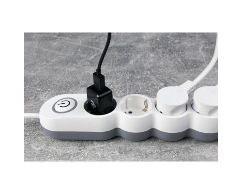 Мережевий фільтр живлення 2E 2E-U05VESM3W