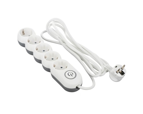 Мережевий фільтр живлення 2E 2E-U05VESM3W