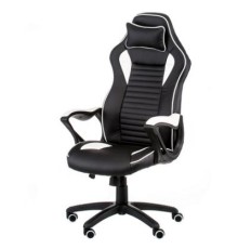 Крісло ігрове Special4You Nero black/white (E5371)