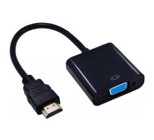Перехідник HDMI M to VGA F (без додаткових кабелей) ST-Lab (U-990 Pro BTC)
