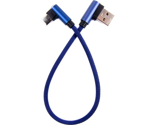 Дата кабель USB 2.0 AM to Type-C 0.25m blue Dengos (NTK-TC-UG-SHRT-SET-BLUE)