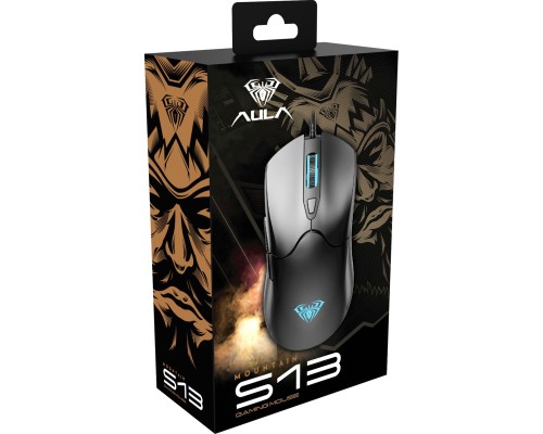Мишка Aula S13 USB Black (6948391213095)