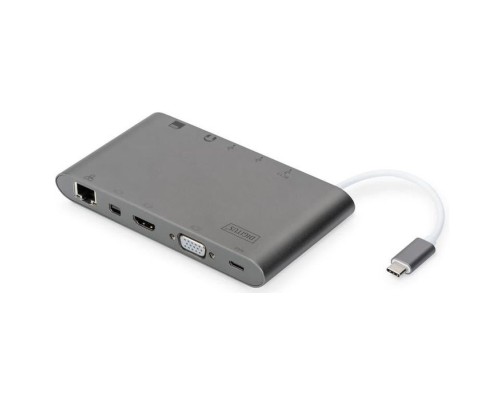 Порт-реплікатор Digitus USB-C, 11 Port (DA-70875)