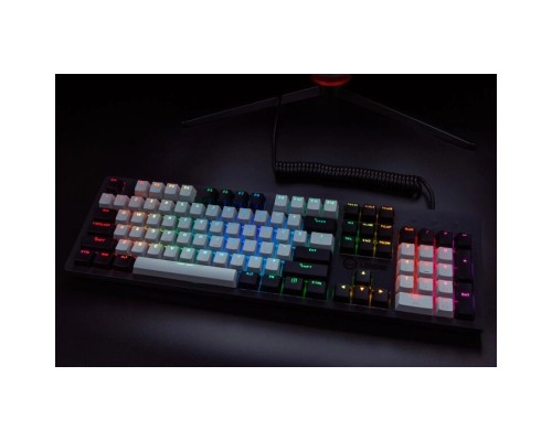 Клавіатура Lorgar Azar 514 RGB USB UA Black (LRG-GK514B-UA)