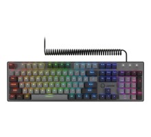 Клавіатура Lorgar Azar 514 RGB USB UA Black (LRG-GK514B-UA)