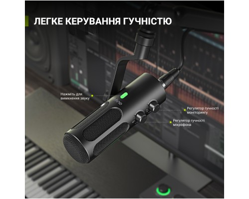Мікрофон Fifine Tank 3 USB/XLR Black (Tank3)