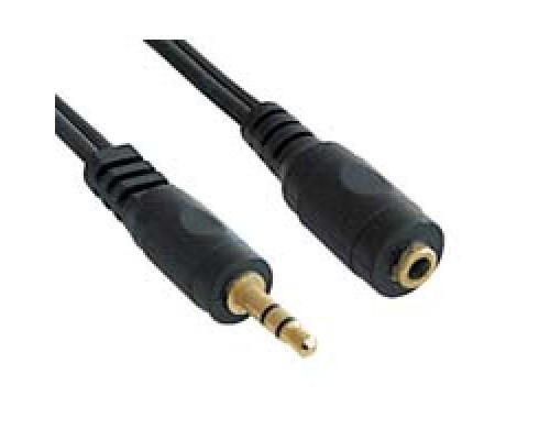 Кабель мультимедійний подовжувач Jack 3.5mm папа/Jack 3.5mm мама Cablexpert (CCA-421S-5M)