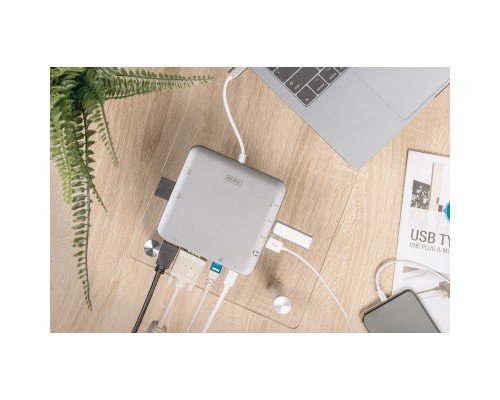 Порт-реплікатор Digitus USB-C, 11 Port (DA-70876)