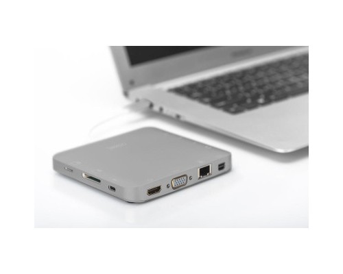 Порт-реплікатор Digitus USB-C, 11 Port (DA-70876)
